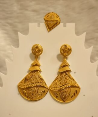 Beautiful Designer 2 Gram Gold Earring Set For Women D.N- E5448