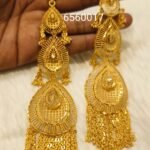 Beautiful Designer 2 Gram Gold Earring Set For Women D.N- E5449