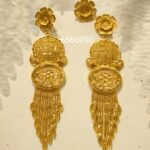 Beautiful Designer 2 Gram Gold Earring Set For Women D.N- E5450