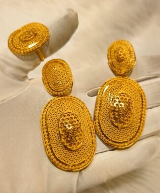 Beautiful Designer 2 Gram Gold Earring Set For Women D.N- E5451
