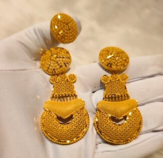 Beautiful Designer 2 Gram Gold Earring Set For Women D.N- E5454