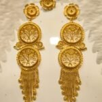 Beautiful Designer 2 Gram Gold Earring Set For Women D.N- E5442