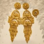 Beautiful Designer 2 Gram Gold Earring Set For Women D.N- E5438