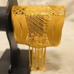 Beautiful African Designer 2% Gold Plated Bangle Set For Women