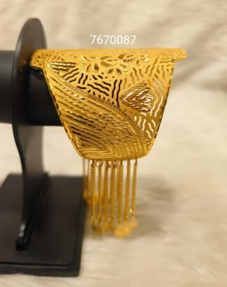 Fabulous African Designer 3% Gold Plated Bangle Set For Women