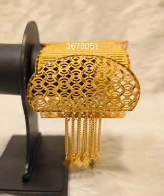 Fabulous African Designer 3% Gold Plated Bangle Set For Women