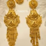 Beautiful Designer 2 Gram Gold Earring Set For Women D.N- E5441