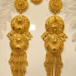 Beautiful Designer 2 Gram Gold Earring Set For Women D.N- E5435