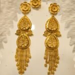 Beautiful Designer 2 Gram Gold Earring Set For Women D.N- E5436