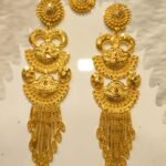 Beautiful Designer 2 Gram Gold Earring Set For Women D.N- E4428