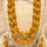 African Women 2 Line Necklace Set
