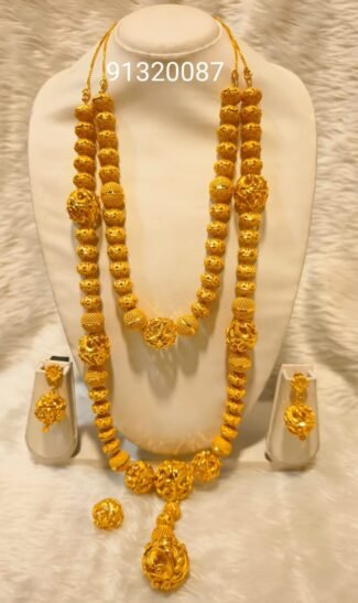 Stylish African Women's Long Necklace Set