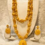 African Designer Night Party Wear Long Necklace Set