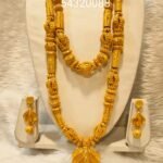 Latest African Stylish Designer Party Wear Long Necklace Set