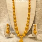 Latest African Designer Party Wear Long Necklace Set
