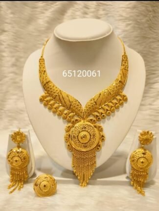 Stylish African Designer 2 Gram Necklace Set For Women
