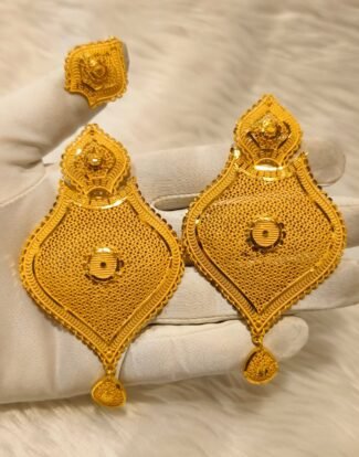 Beautiful Designer 2 Gram Gold Earring Set For Women D.N-E4429