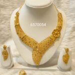 Attractive African Designer Women Medium Necklace and Earring Set