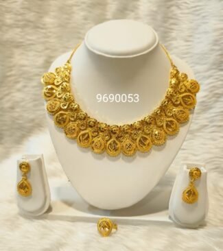 Beautiful African Designer Necklace and Earring Set For Women