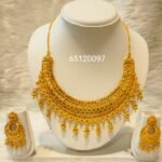 Beautiful Designer African Women Medium Necklace and Earring Set