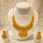 Stylish Designer African Women 2% Long Necklace and Earring Set
