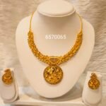 African Designer For African Women 2% Long Necklace and Earring Set