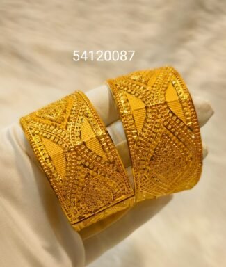Stylish Dubai Designer Gulam Plated Bangle Set For Women