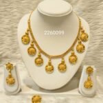 African Designer African Women 2 Fram Necklace and Earring Set