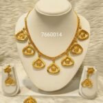 Latest Dubai Design African Women Necklace and Earring Set