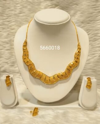 Beautiful Dubai Design African Women Necklace and Earring Set