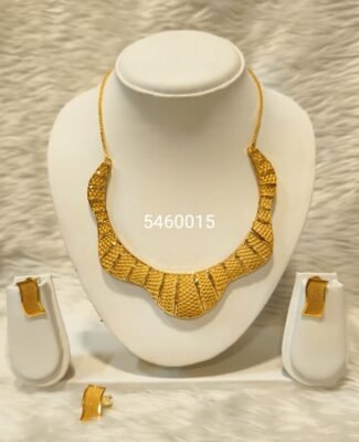 Dubai Designer African Women 2% Necklace and Earring Set