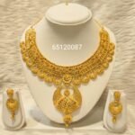 Beautiful Design African Women Necklace and Earring Finger Ring set