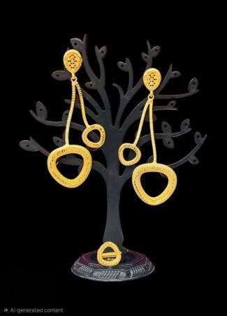 African Earring, Finger Ring D.N- 1027