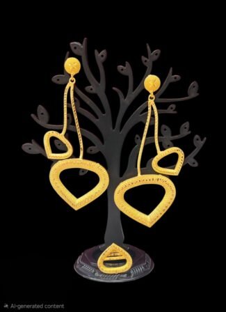 African Earring, Finger Ring D.N- 1016