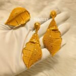 Trendy African Fashionable Designer Earrings with Ring D.N- E1034