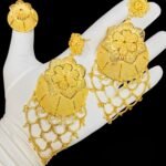 African Earring, Finger Ring D.N- E1002