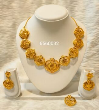2025 Round Design Shape Necklace Set For Women