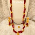 2025 Designer Shimmering 2% Gold Plated Necklace Set for Women
