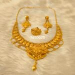 African New Designer 2%Gold Plated Necklace Set for Women
