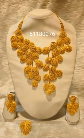 Unique Designer Trendy Long Necklace African Wedding For Women