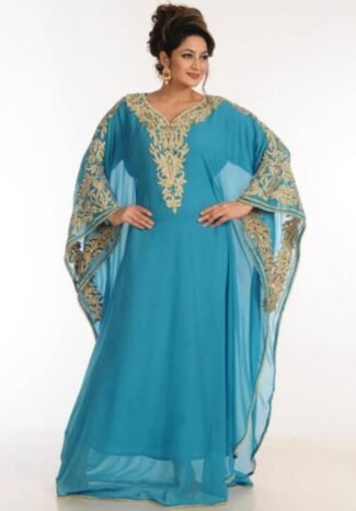 African Embroidery Stylish Abaya for African Women