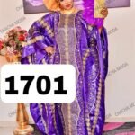 African 100% Super Magnum Gold Bazin Embroidery Work Dress Material For Women