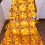 Beautiful Getzner Bazin Boubou For African Women D.N- 2114