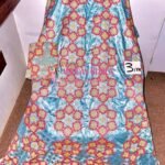 Beautiful Getzner Bazin Boubou For African Women D.N- 2119